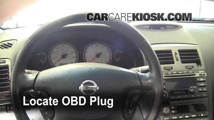 2002 Nissan Maxima GLE 3.5L V6 Compruebe la luz del motor